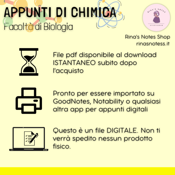 Appunti CHIMICA GENERALE - Biologia - immagine 7