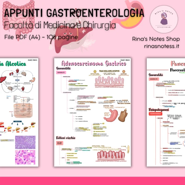 Appunti di GASTROENTEROLOGIA - Medicina e Chirurgia