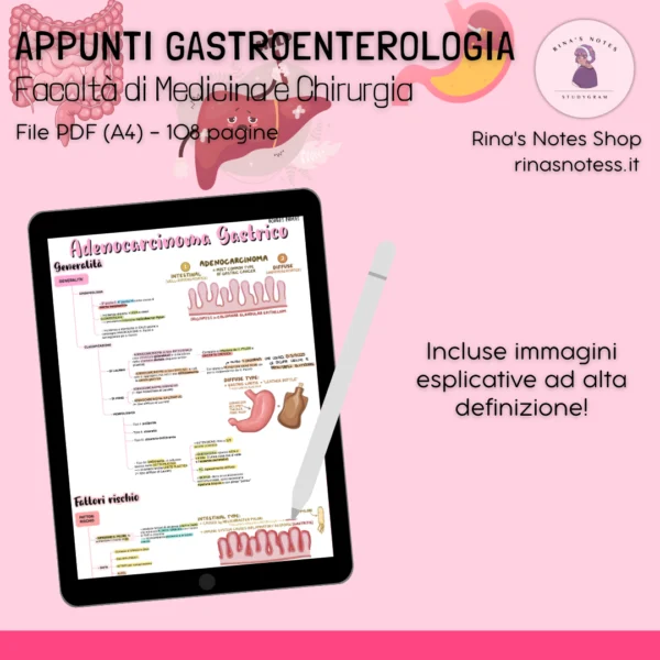 Appunti di GASTROENTEROLOGIA - Medicina e Chirurgia - immagine 2