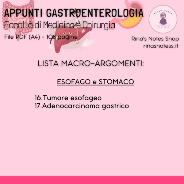 Appunti di GASTROENTEROLOGIA - Medicina e Chirurgia - immagine 7