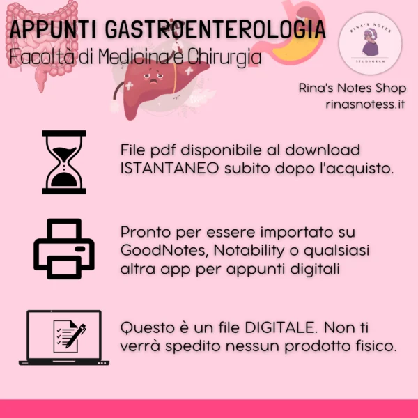 Appunti di GASTROENTEROLOGIA - Medicina e Chirurgia - immagine 9