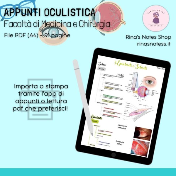 Appunti di OCULISTICA - Medicina e Chirurgia - immagine 2