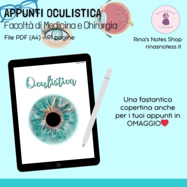 Appunti di OCULISTICA - Medicina e Chirurgia - immagine 4
