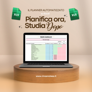 PLANNER Automatizzato su Excel